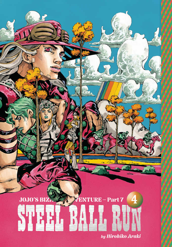 Jojos Bizarre Adventure Part 7 Steel Ball Run Graphic Novel Volume 04 | L.A. Mood Comics and Games