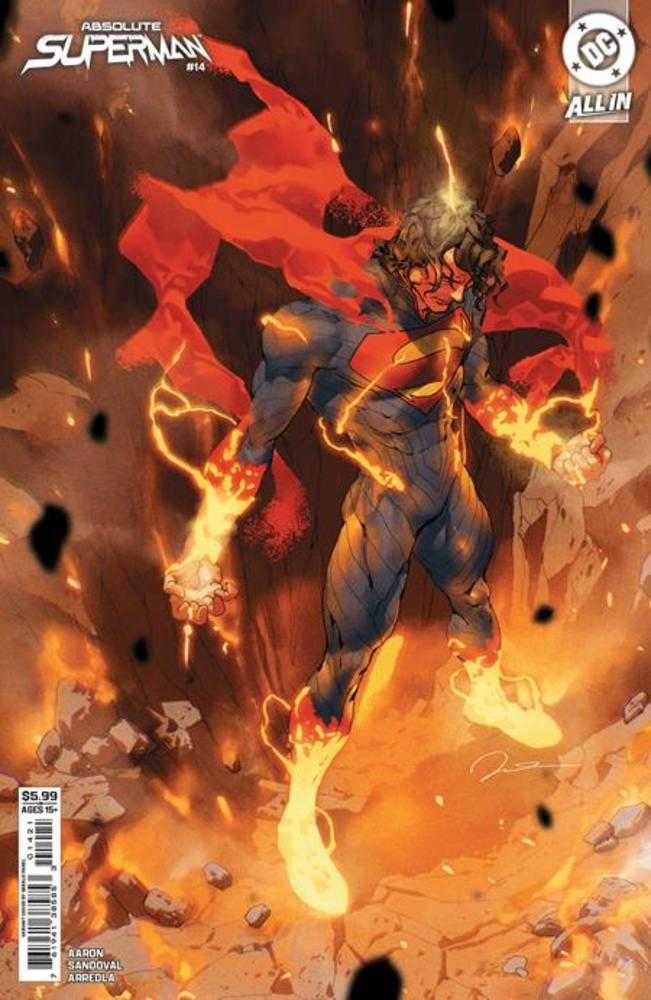 Absolute Superman #14 Cover B Gerald Parel Card Stock Variant | L.A. Mood Comics and Games