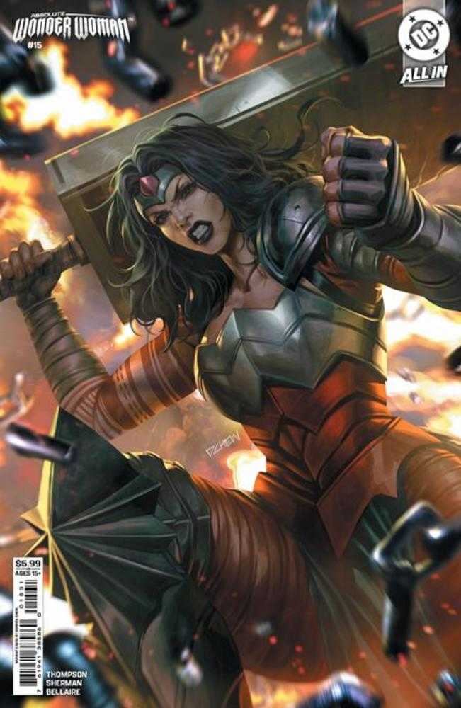 Absolute Wonder Woman #15 Cover B Derrick Chew Card Stock Variant | L.A. Mood Comics and Games