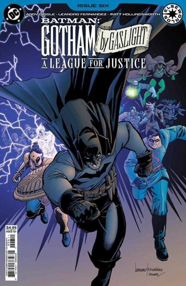 Batman Gotham By Gaslight A League For Justice #6 (Of 6) Cover A Leandro Fernandez | L.A. Mood Comics and Games