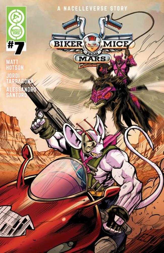 Biker Mice From Mars (2025) #7 Cover A Edu Souza | L.A. Mood Comics and Games