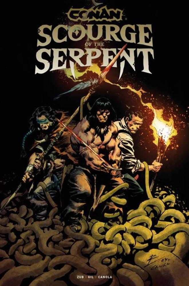 Conan The Barbarian Scourge Of The Serpent #4 (Of 4) Cover A Roberto De La Torre (Mature) | L.A. Mood Comics and Games