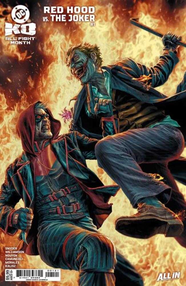 DC K.O. Red Hood vs Joker #1 (One Shot) Cover C Lee Bermejo Card Stock Variant | L.A. Mood Comics and Games