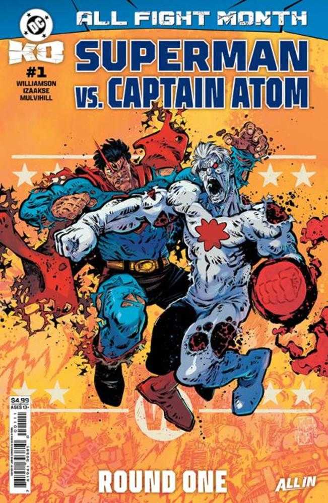 DC K.O. Superman vs Captain Atom #1 (One Shot) Cover A Jorge Corona | L.A. Mood Comics and Games
