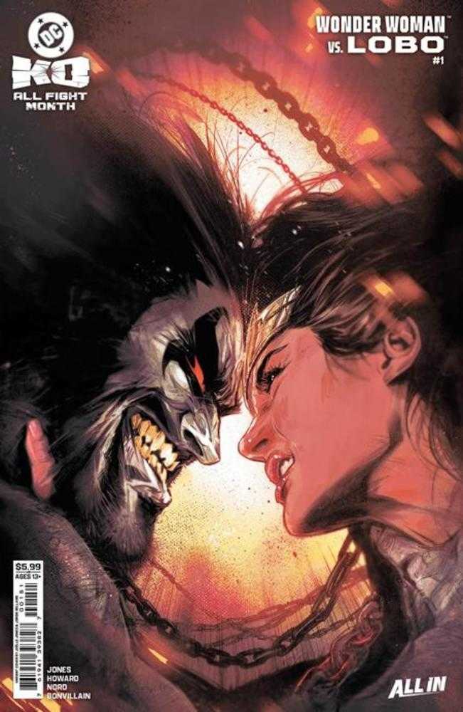 DC K.O. Wonder Woman vs Lobo #1 (One Shot) Cover C Joelle Jones Card Stock Variant | L.A. Mood Comics and Games
