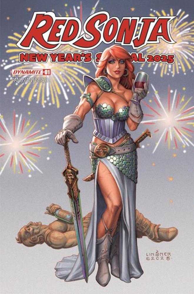 Red Sonja New Years Special 2025 #1 (One Shot) Cover A Joseph Michael Linsner | L.A. Mood Comics and Games