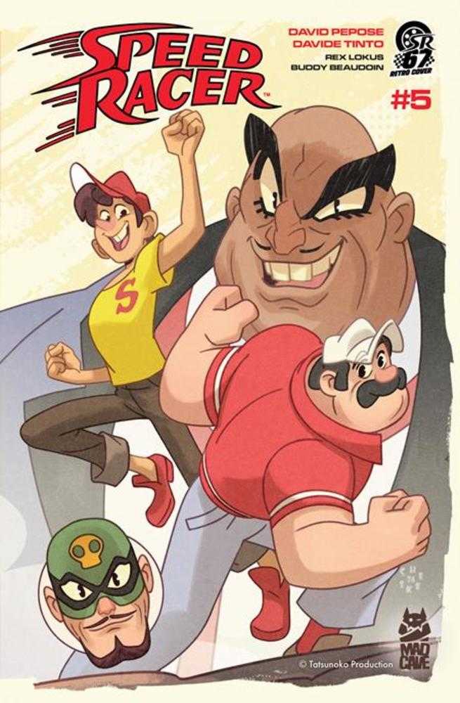 Speed Racer #5 Cover B Sean Galloway Retro Manga Variant | L.A. Mood Comics and Games