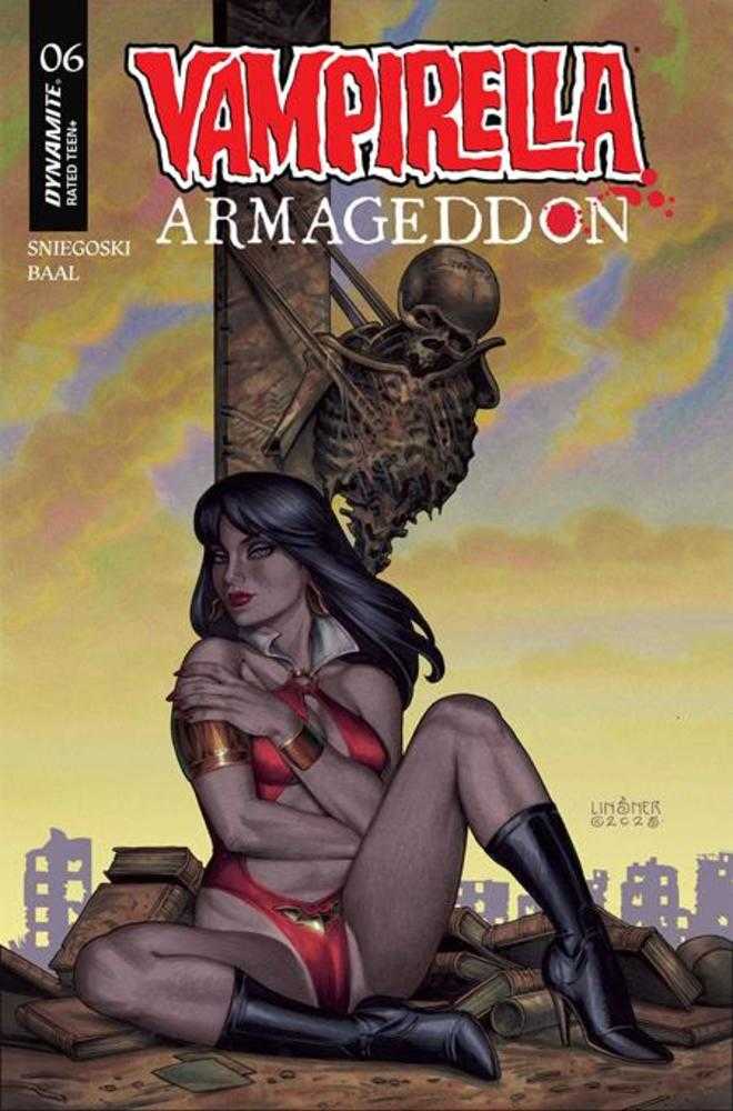 Vampirella Armageddon #6 Cover C Joseph Michael Linsner Variant | L.A. Mood Comics and Games