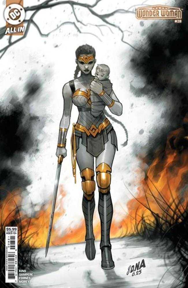 Wonder Woman #28 Cover B David Nakayama Card Stock Variant | L.A. Mood Comics and Games