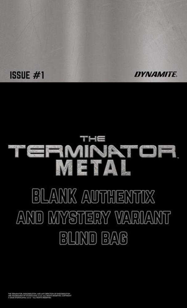 Terminator Metal #1 Cover N Blind Bag Variant | L.A. Mood Comics and Games