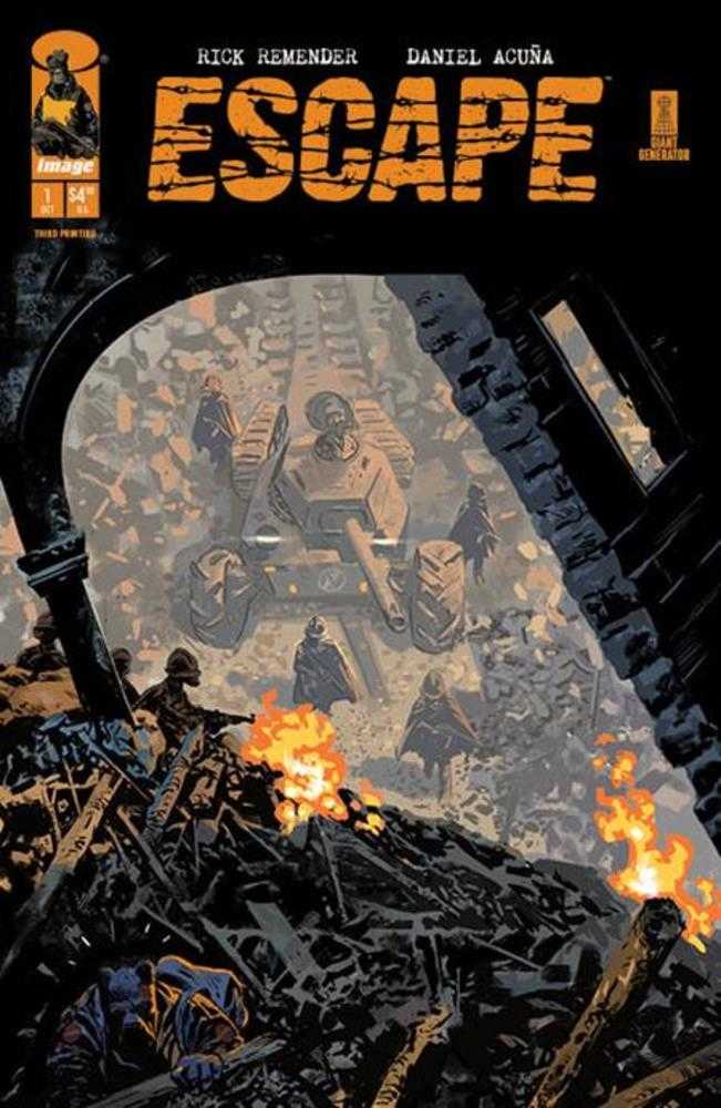 Escape #1 3 Rd Printing | L.A. Mood Comics and Games