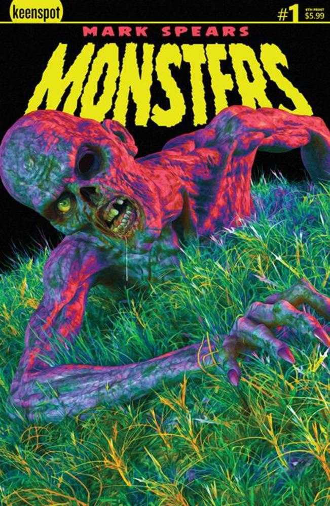 Mark Spears Monsters #1 6th Print Cover A Mark Spears Zombie | L.A. Mood Comics and Games