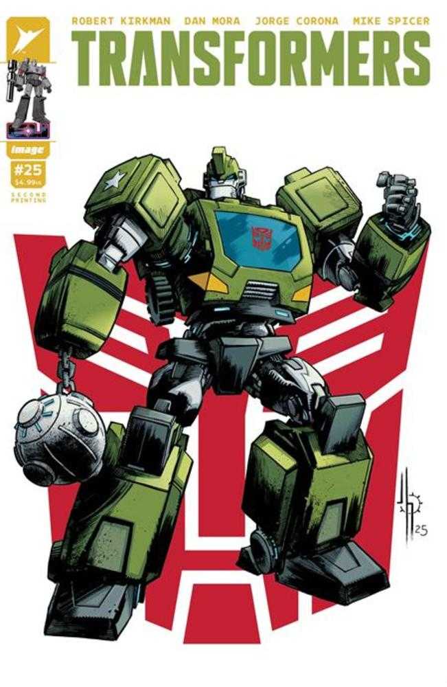 Transformers #25 2 Nd Printing Cover B Jason Howard Variant | L.A. Mood Comics and Games