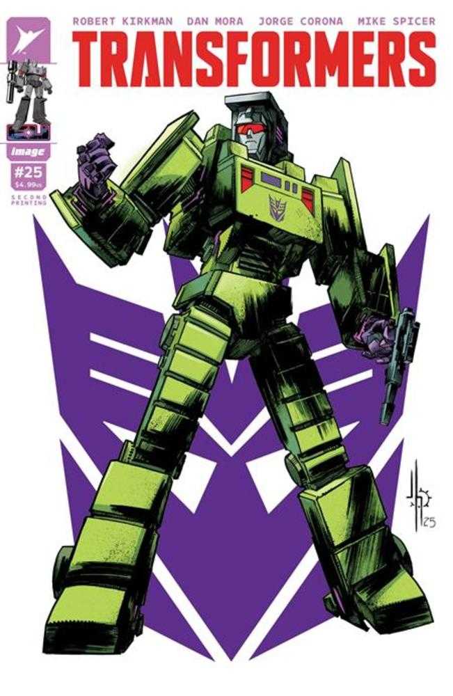 Transformers #25 2 Nd Printing Cover C Jason Howard Variant | L.A. Mood Comics and Games