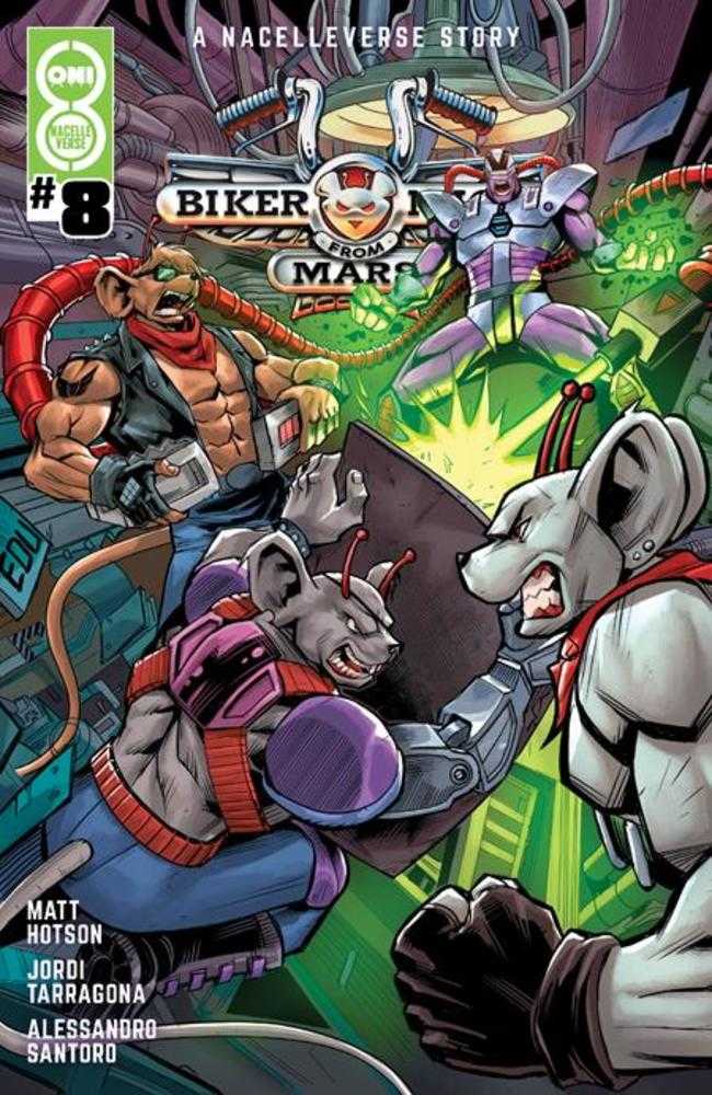 Biker Mice From Mars (2025) #8 Cover A Edu Souza | L.A. Mood Comics and Games