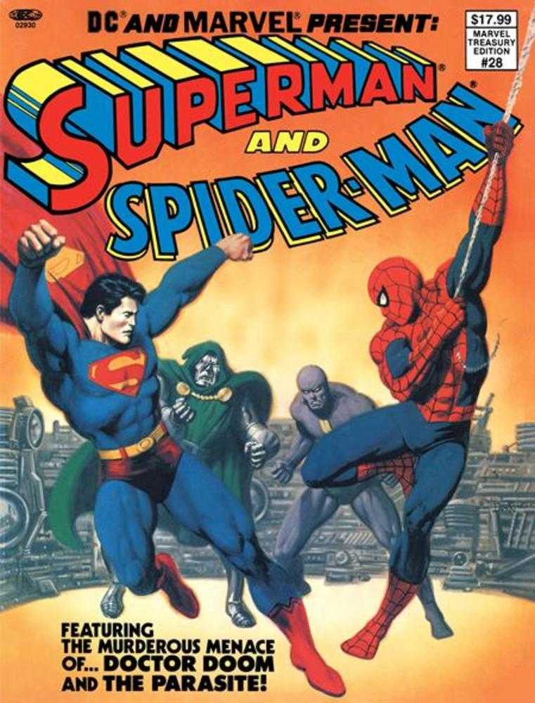 DC And Marvel Present Superman And Spider-Man (Marvel Treasury Edition #28) #1 Facsimile Edition Cover A John Romita Sr & Bob Larkin | L.A. Mood Comics and Games
