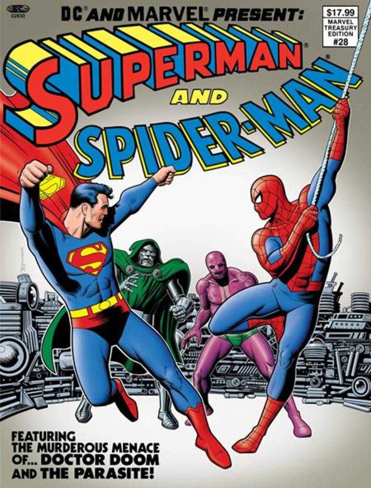 DC And Marvel Present Superman And Spider-Man (Marvel Treasury Edition #28) #1 Facsimile Edition Cover B Brian Bolland  Variant | L.A. Mood Comics and Games