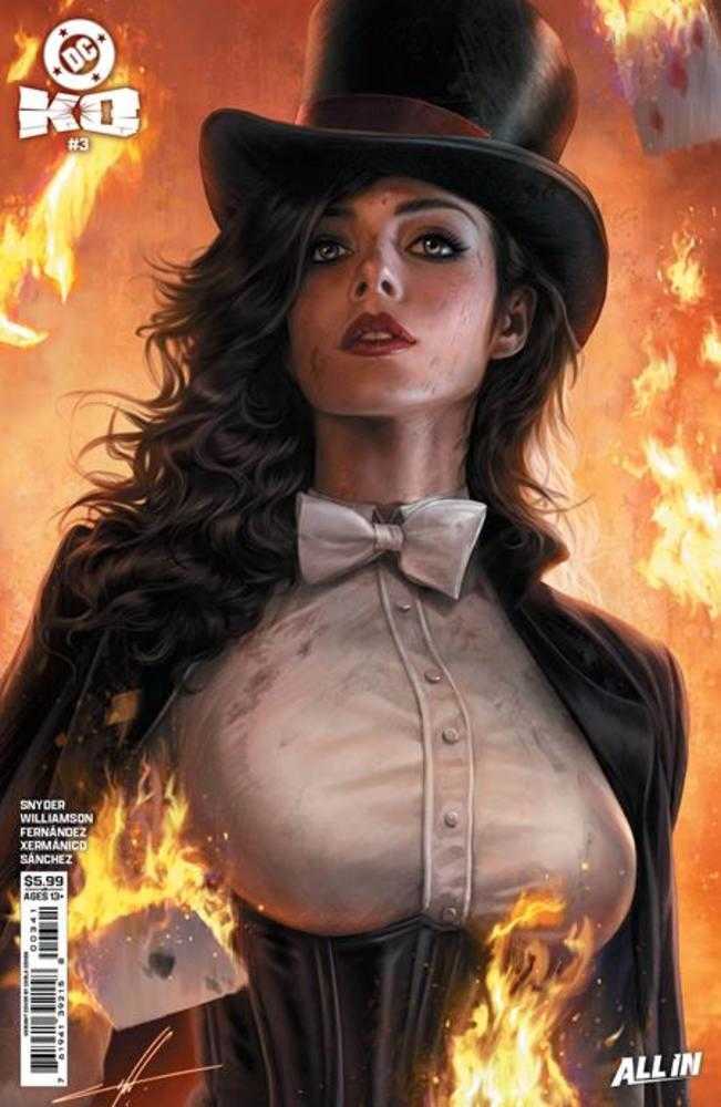 DC K.O. #3 (Of 5) Cover D Carla Cohen Card Stock Variant | L.A. Mood Comics and Games