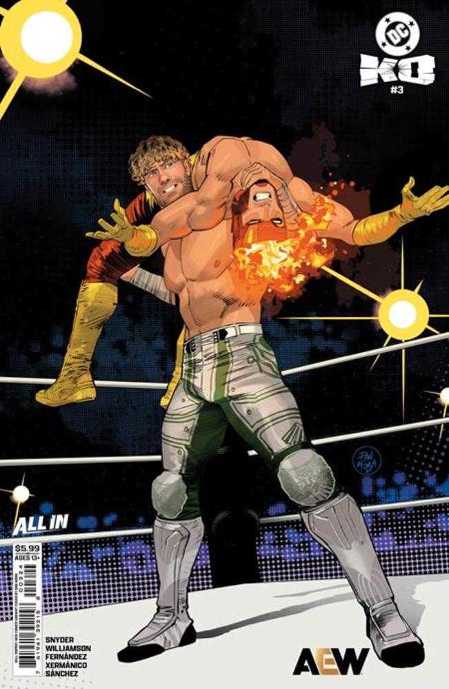 DC K.O. #3 (Of 5) Cover I Dan Mora Aew Cameo Card Stock Variant | L.A. Mood Comics and Games