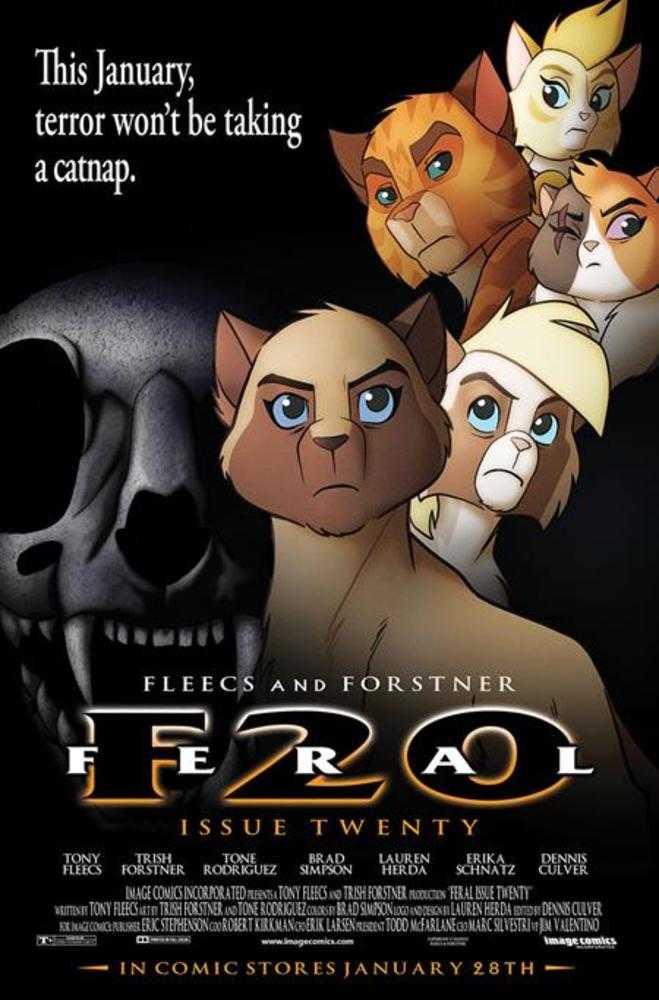 Feral #20 Cover B Trish Forstner & Allen Passalaqua Variant | L.A. Mood Comics and Games
