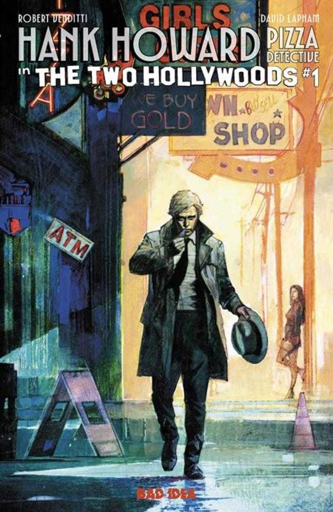 Hank Howard Pizza Detective The Two Hollywoods #1 (Of 2) Cover A Alex Maleev Variant | L.A. Mood Comics and Games