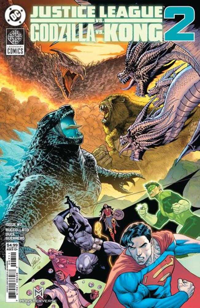 Justice League vs Godzilla vs Kong 2 #7 (Of 7) Cover A Christian Duce | L.A. Mood Comics and Games