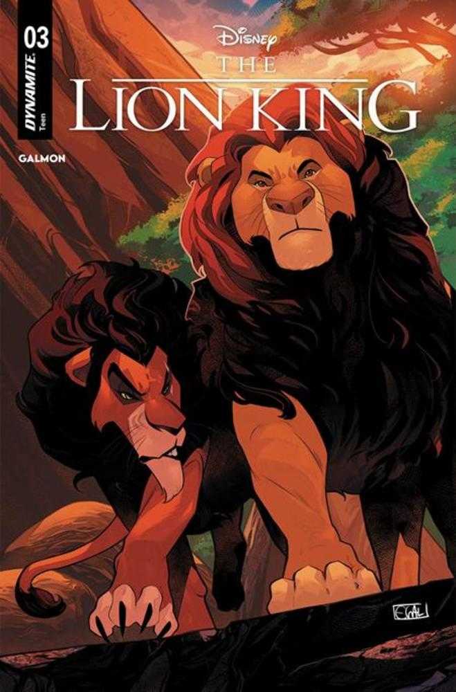 Lion King #3 Cover A Edwin Galmon | L.A. Mood Comics and Games