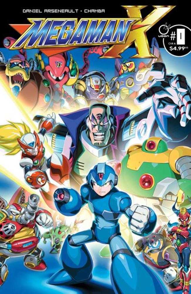 Mega Man X #0 (Of 5) Cover A Jeffrey Cruz | L.A. Mood Comics and Games