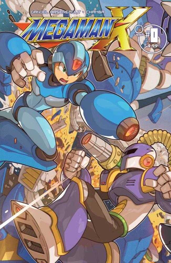 Mega Man X #0 (Of 5) Cover B Edwin Huang Variant | L.A. Mood Comics and Games