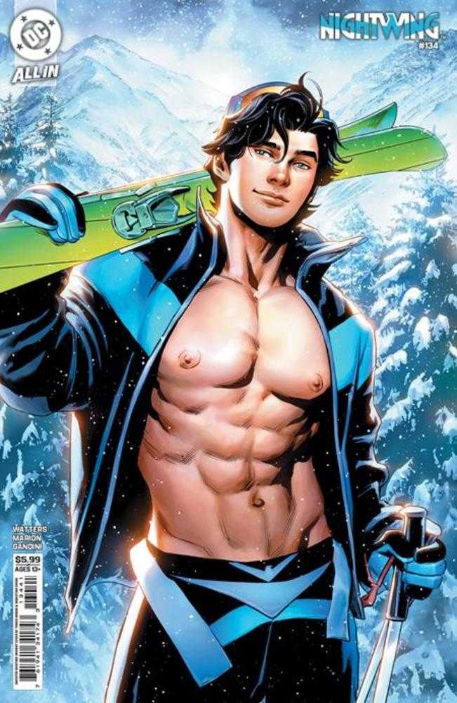 Nightwing #134 Cover E Travis Moore Sweater Weather Card Stock Variant | L.A. Mood Comics and Games