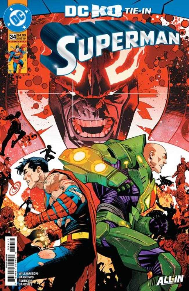 Superman #34 Cover A Dan Mora (DC K.O.) | L.A. Mood Comics and Games