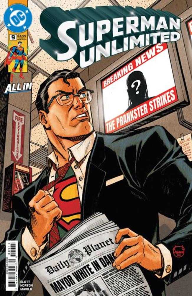 Superman Unlimited #9 Cover A Dave Johnson | L.A. Mood Comics and Games