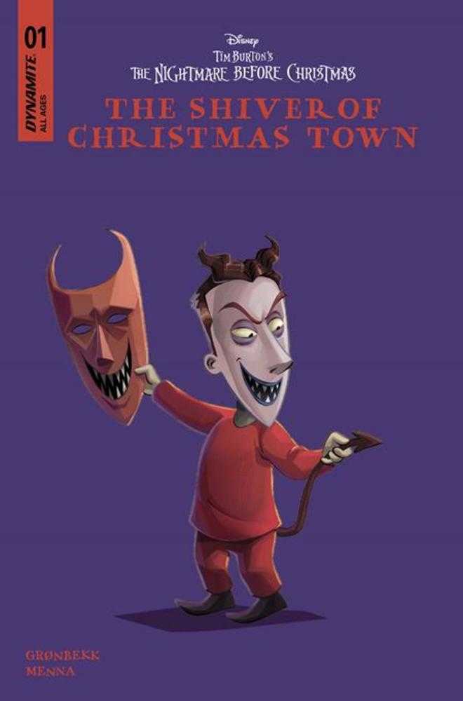 Tim Burtons The Nightmare Before Christmas The Shiver Of Christmas Town #1 Cover D Disney Library Variant | L.A. Mood Comics and Games