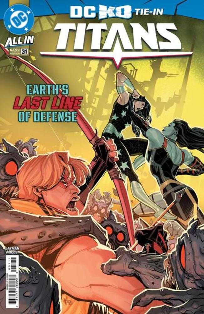 Titans #31 Cover A Pete Woods (DC K.O.) | L.A. Mood Comics and Games