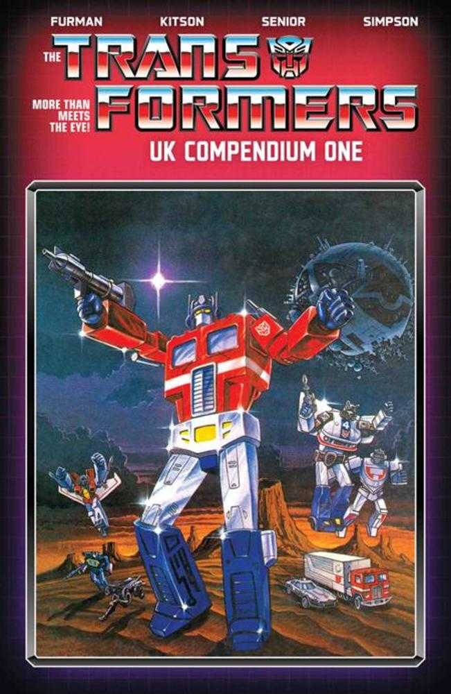 Transformers Uk Compendium TPB Direct Market Exclusive Book 01 John Higgins Cover | L.A. Mood Comics and Games
