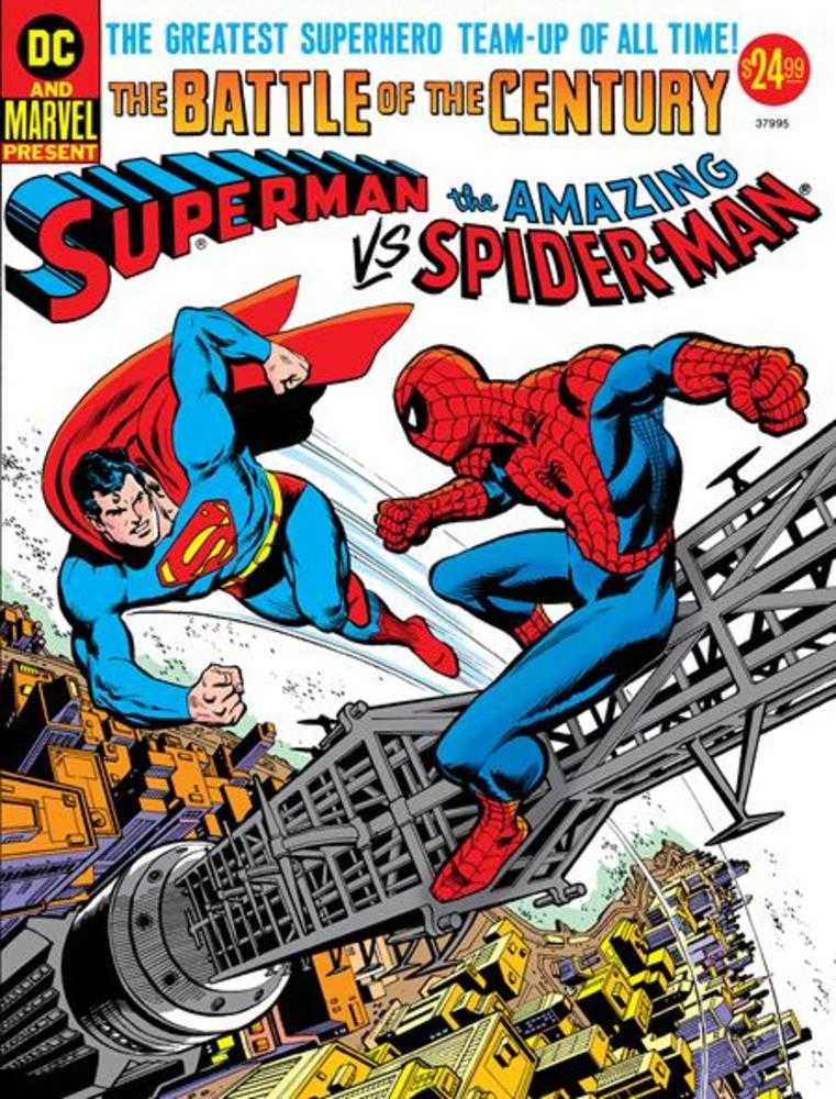 50 Th Anniversary Treasury Edition Superman vs The Amazing Spider-Man #1 Facsimile Edition Cover C Carmine Infantino Ross Andru Foil Variant | L.A. Mood Comics and Games