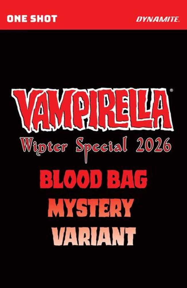 Vampirella Winter Special 2026 #1 (One Shot) Cover E Blind Bag Variant | L.A. Mood Comics and Games