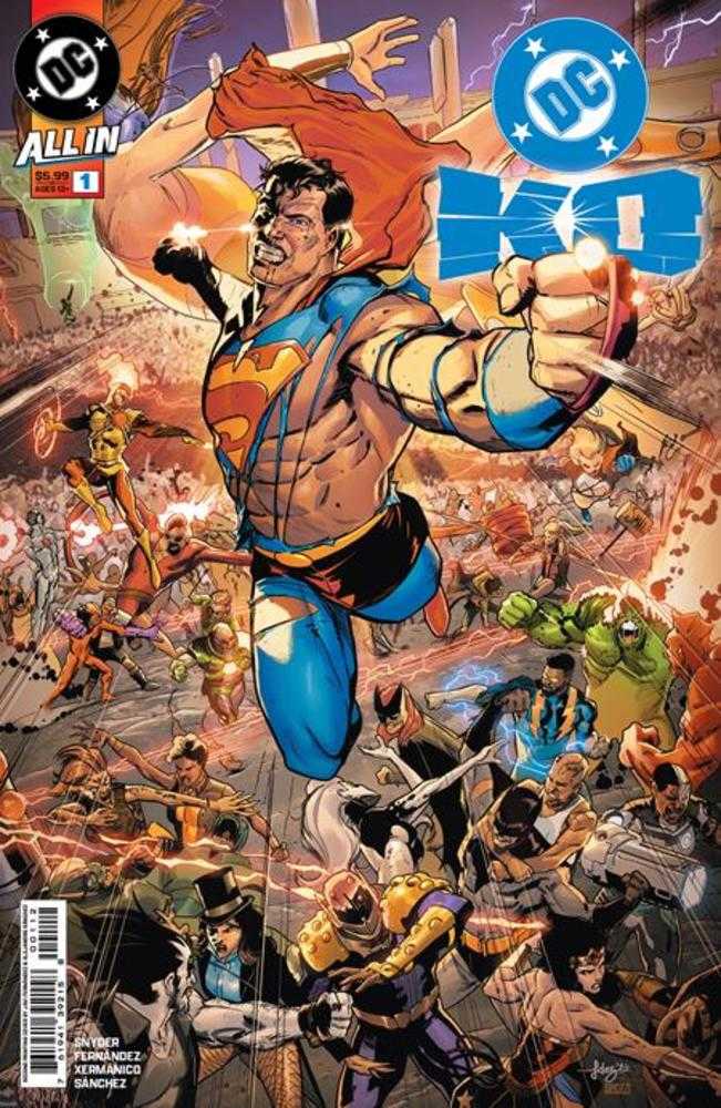DC K.O. #1 (Of 5) 2nd Print Cover A Javi Fernandez | L.A. Mood Comics and Games