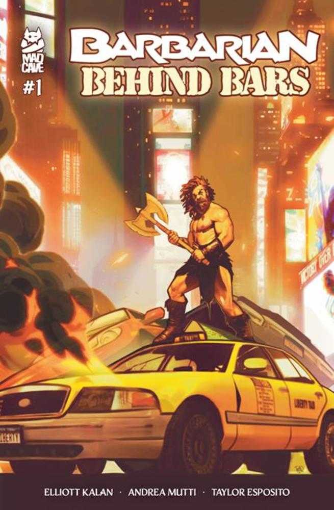 Barbarian Behind Bars #1 (Of 5) Cover A Francesco Tomaselli | L.A. Mood Comics and Games