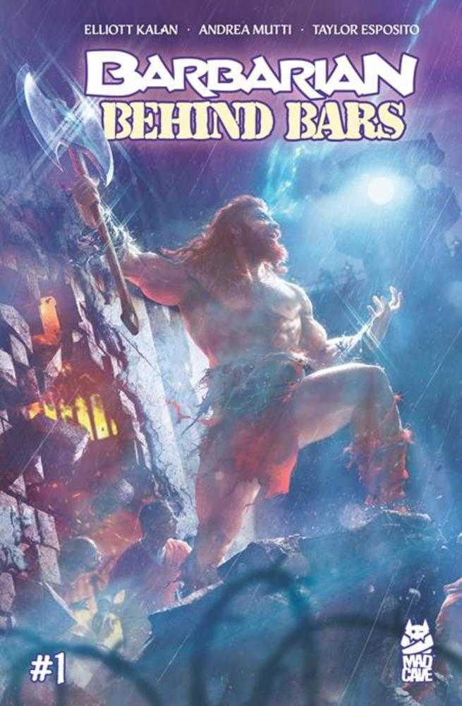 Barbarian Behind Bars #1 (Of 5) Cover B Rahzzah Variant | L.A. Mood Comics and Games