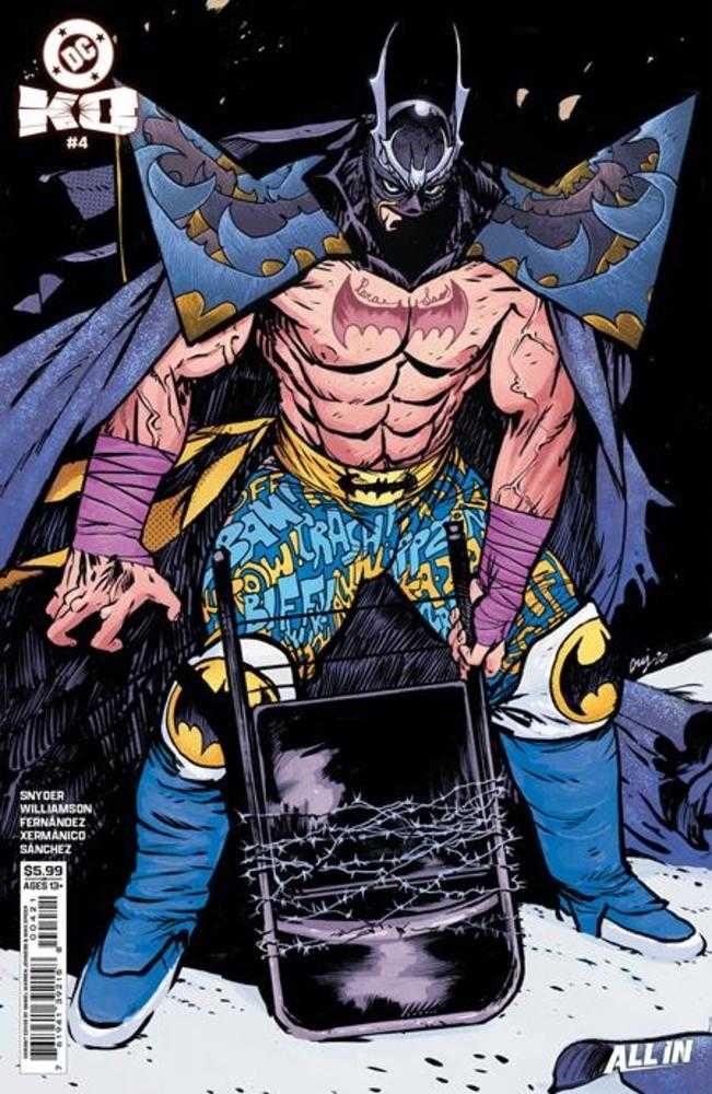 DC K.O. #4 (Of 5) Cover B Daniel Warren Johnson Card Stock Variant | L.A. Mood Comics and Games