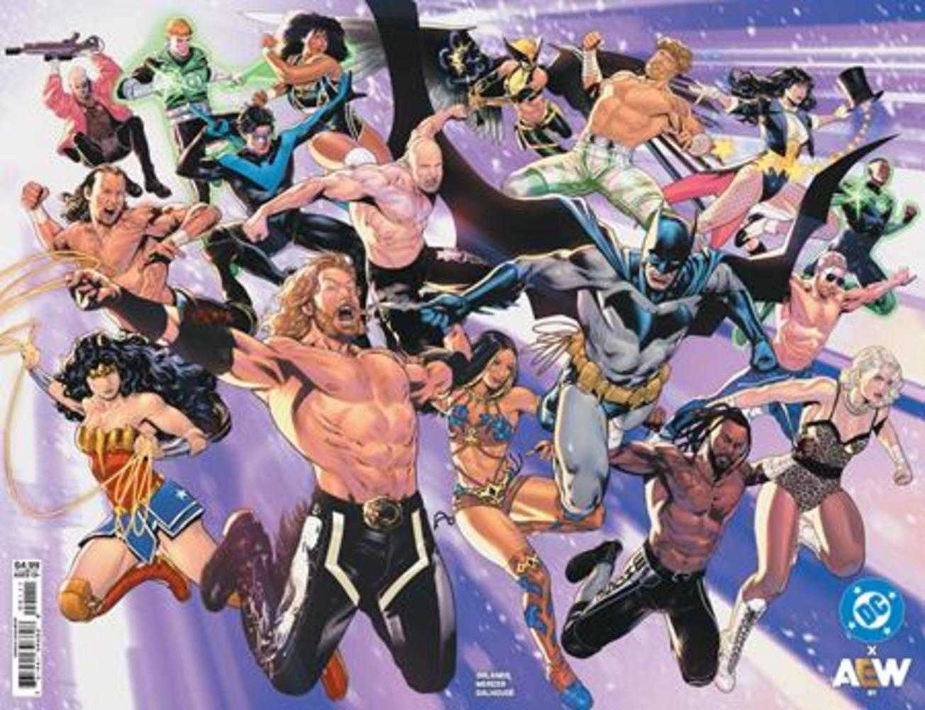 DC X Aew #1 (Of 2) Cover A Lucas Meyer Wraparound | L.A. Mood Comics and Games