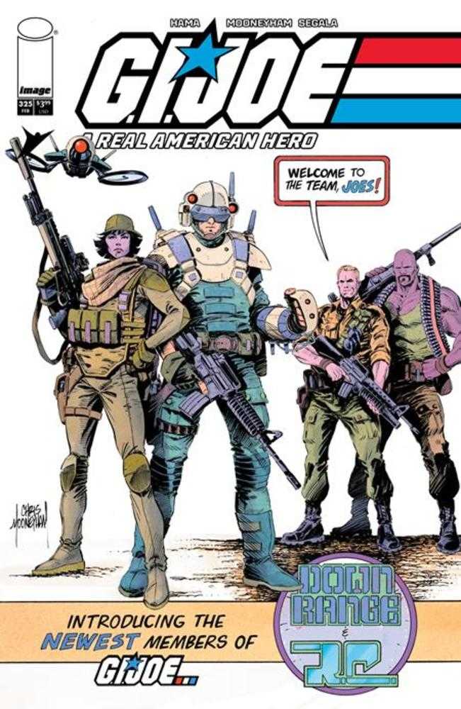 G.I. Joe A Real American Hero #325 Cover E Chris Mooneyham New Joe Variant | L.A. Mood Comics and Games