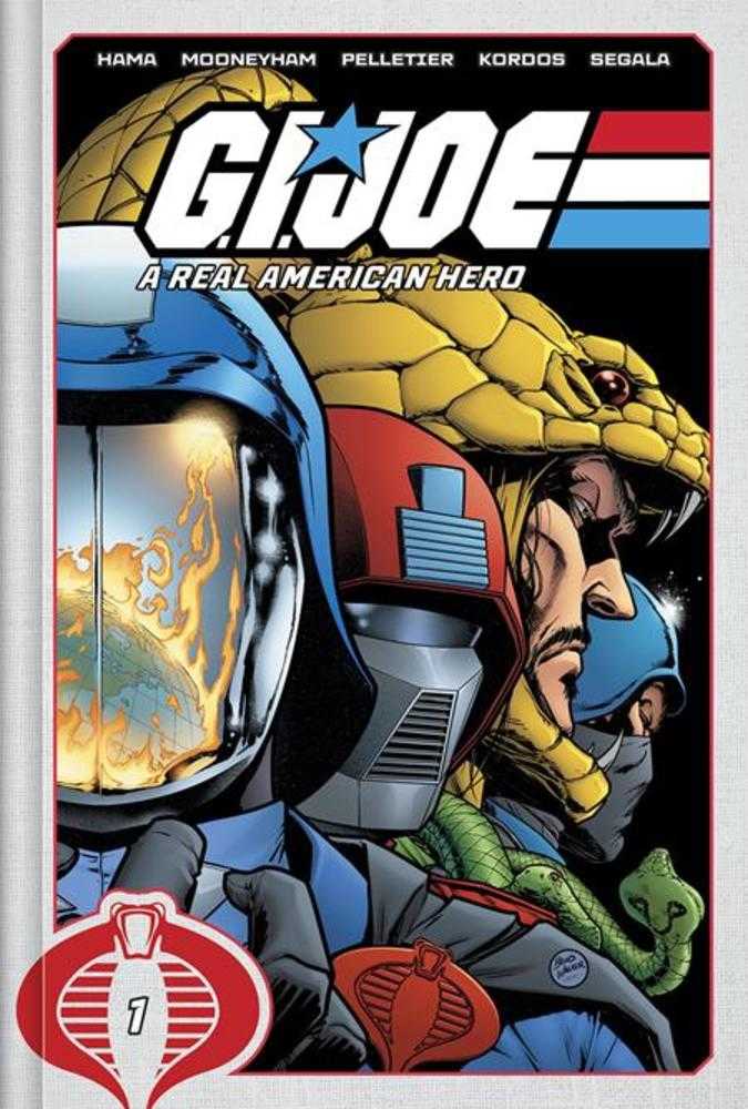 G.I. Joe A Real American Hero Deluxe Hardcover Book 01 Direct Market Exclusive Brad Walker & Laura Martin Variant | L.A. Mood Comics and Games