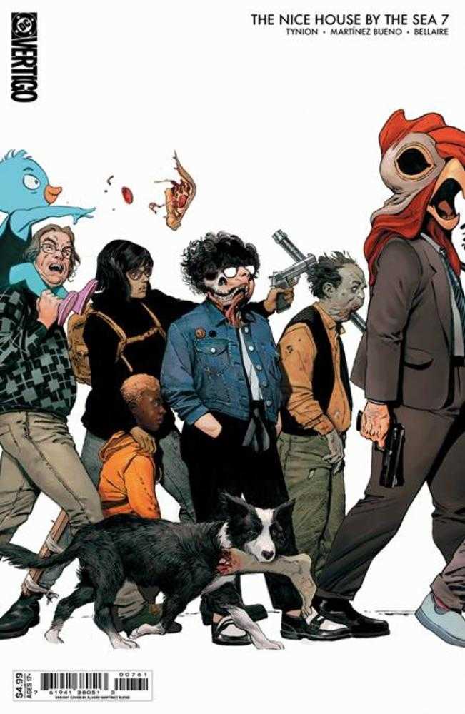 Nice House By The Sea #7 (Of 12) Cover E Alvaro Martinez Bueno Connecting Card Stock Variant (Mature) | L.A. Mood Comics and Games