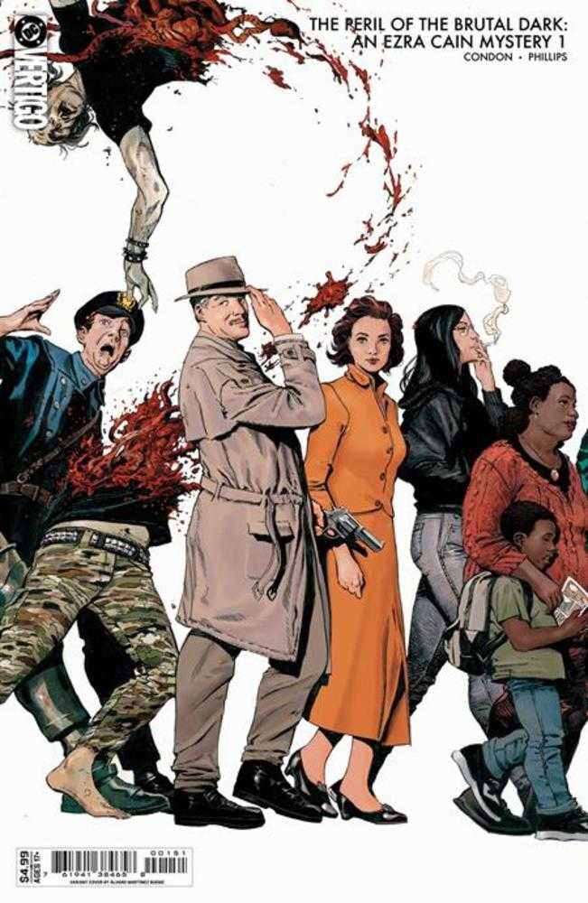 The Peril Of The Brutal Dark An Ezra Cain Mystery #1 (Of 6) Cover E Alvaro Martinez Bueno Connecting Card Stock Variant (Mature) | L.A. Mood Comics and Games