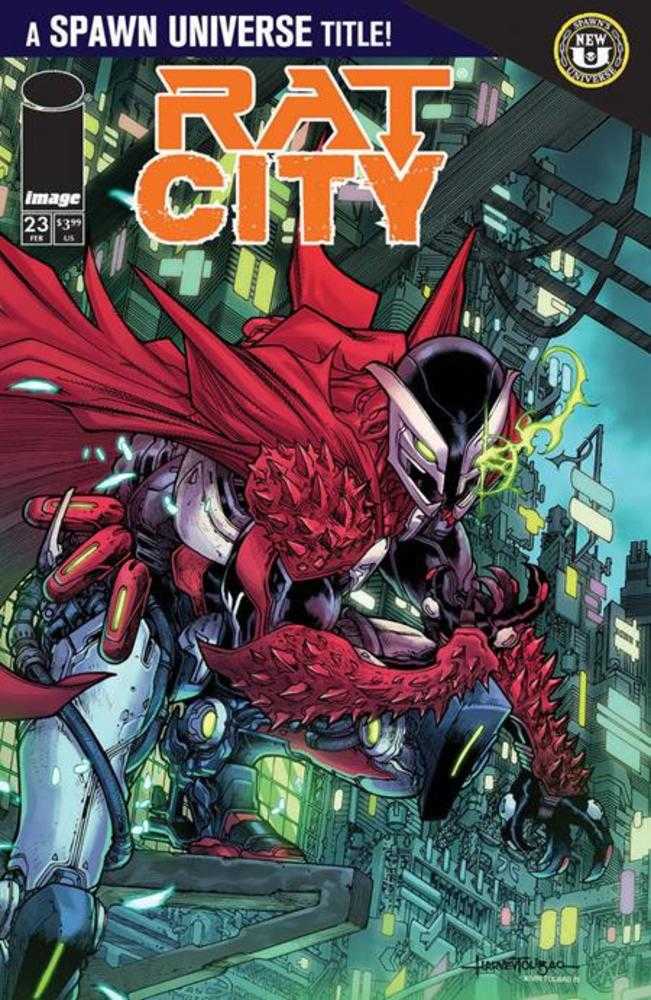 Spawn Rat City #23 Cover A Harvey Tolibao | L.A. Mood Comics and Games