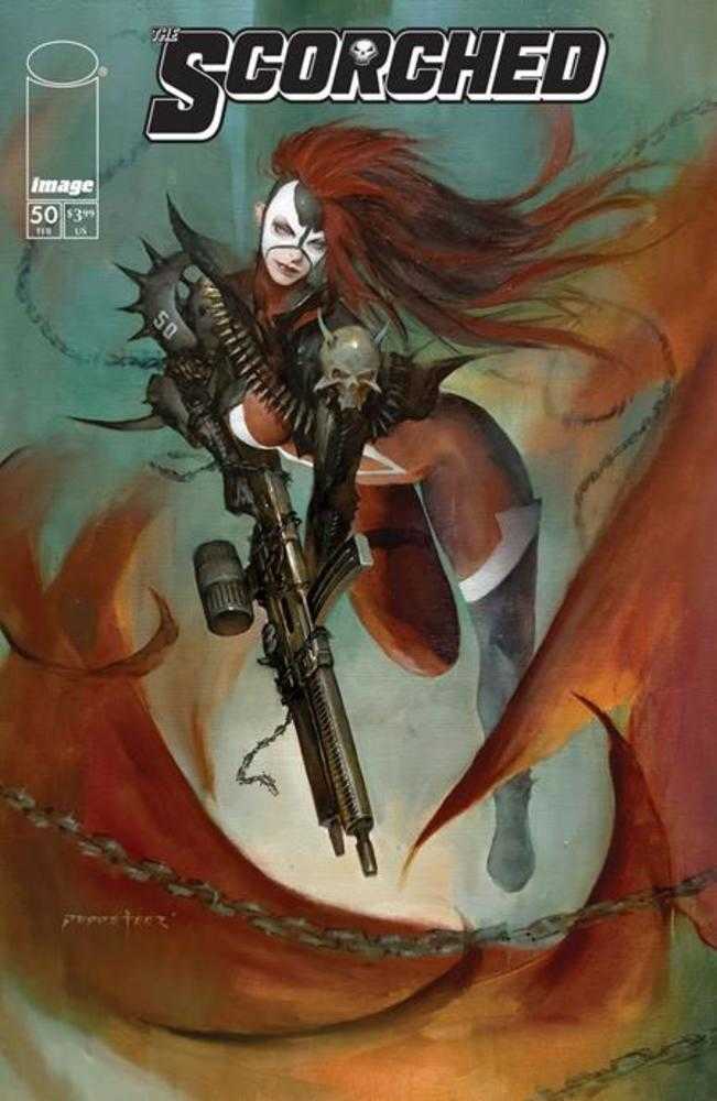 Spawn Scorched #50 Cover B Puppeteer Lee Connecting Variant | L.A. Mood Comics and Games