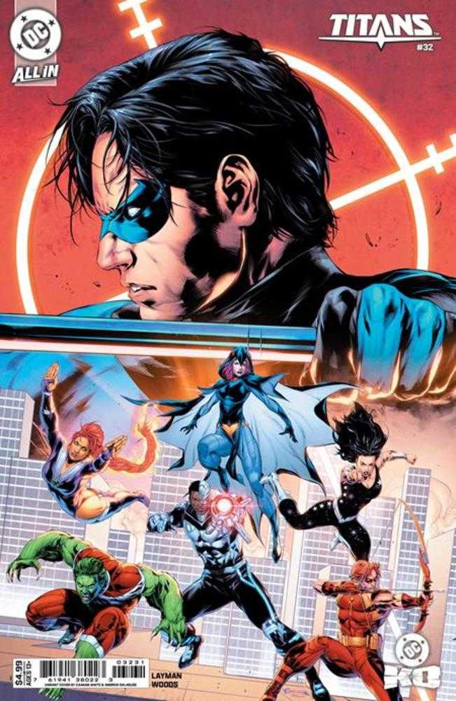 Titans #32 Cover C Caanan White Card Stock Variant (DC K.O.) | L.A. Mood Comics and Games