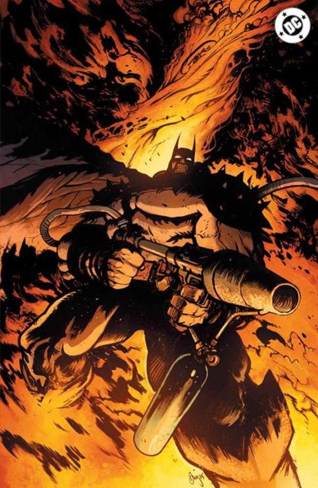 Absolute Batman 2025 Annual #1 (One Shot) 2nd Print Cover D Daniel Warren Johnson Flamethrower Foil Variant | L.A. Mood Comics and Games